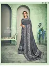 Grey Colour Norita Felicity Sequins Embroidery Work With Handwork Butta Party Wear Lycra Saree 11611